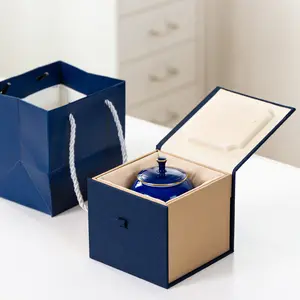Tee-Verpackungs box Buch förmige Kosmetik-Gesundheits produkte Papier-Geschenk box mit individuellem Goldstempel-Logo