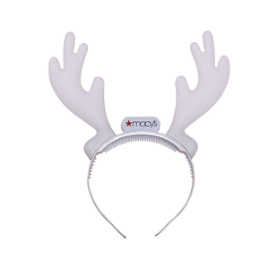 Richshining LED Light up Christmas Deer Antler Diadema Luz blanca intermitente Accesorios para el cabello para graduación Navidad Halloween - Product Image 6