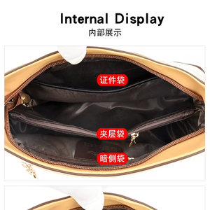 Fashion New Designer Crossbody Bags High Quality PU Leather Shoulder Messenger Bag Casual <b>Totes</b> Luxury Women Handbags and Purses - Product Image 6