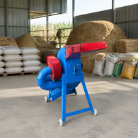 Broyeur Électrique Multifonctionnel Type 330, 3KW 220V, pour Aliments du Bétail et Volaille, Moulin à Maïs et Céréales à Marteaux