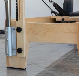 Máquina reformadora de Pilates 2 en 1, equipo de Fitness para <span class=keywords><strong>gimnasio</strong></span>, cama de entrenamiento de madera con torre para entrenamiento de Pilates - Product Image 4