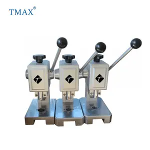 Mesin Punching / Stamping Sel Koin TMAX Pemotong Cakram Presisi dengan Cetakan Pemotong Diameter 16 , 19 , 20 Mm Standar
