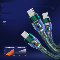 1.2m 100w 20v 6a örgülü esnek tip-c a tipi 4-in-1 usb hızlı şarj çok naylon telefon veri kabloları
