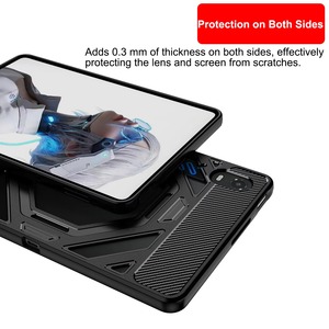 Funda de TPU para REDMAGIC Astra 2, Diseño Anti-Caídas con Esquinas Reforzadas, Parte Trasera Hueca para Refrigeración, Borde Elevado de 0.3mm, Protección de Lente y Pantalla - Product Image 3