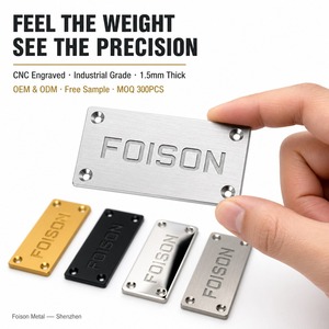 Proveedor de Placas de Identificación Metálicas Personalizadas, Placas con Acabado Espejo, Placas de Identificación de Equipos Serializadas, OEM - Product Image 1