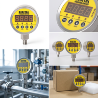 ZHYQ Hanke Stainless Steel 304 Smart Adjustable Digital Hydraulic Differential Pressure Gauge Controller ZH-S600E/800E/900E