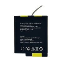 Batterie de remplacement haute qualité haute capacité 1720mAh SPBL1B pour Hero 9/10/11/12, décodage complet, rechargeable, pour caméra d'action