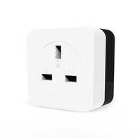 Enchufe Inteligente Wifi de 16a para Interiores, con Control Remoto Inalámbrico por Aplicación Tuya, Función de Temporizador