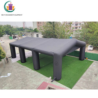 Tente gonflable géante de 18m en plein air, tente de Camping gonflable avec couleur personnalisée