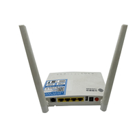 ONU XPON GM220-S 1GE+3FE 2.4g Wifi ONU GPON Fiber Modem Onu Xpon Bekas Firmware Bahasa Inggris