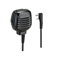 Microphone haut-parleur KMC-45D compatible avec les talkies-walkies KENWOOD NX-1200, NX-1202, NX-1300, NX-1302, NX-3420, NX-5200, NX-5300
