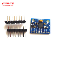 Modul Mpu-6050 GY-521 6dof Modul Giroskop Akselerasi Sensor Gyro Analog 3 Sumbu 3~5V Modul Akselerasi dengan Diagram