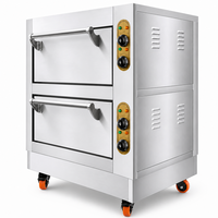 Four électrique commercial en acier inoxydable, puissance 6,8 kW, garantie 1 an, équipement de cuisine professionnelle, ligne chinoise d'équipements de cuisson