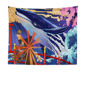 Bravo Kain Poliester 100% Cetak Digital 3D Tapestry Dinding Jepang Dari Cina - Product Image 3