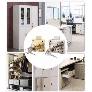 Nhà Máy Tùy Chỉnh Ngăn Kéo Khóa Các Nhà Sản Xuất Ngăn Kéo An Toàn Khóa Đồ Nội Thất Bàn Ngăn Kéo Khóa - Product Image 5