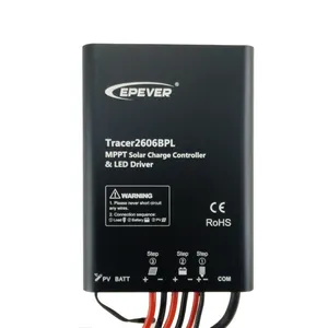 EPEVER Tracer5210BPL 20A 100V 4G IOT एलईडी ड्राइवर IP68 MPPT सौर प्रभारी नियंत्रक