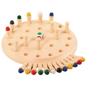Jeu d'échecs en bois ROLIN Color Memory |   Jeu de table interactif pour enfants, entraînement à la pensée logique - Product Image 1