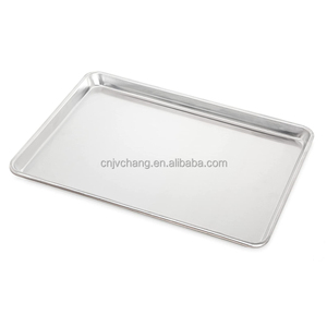LFGB Approved Aluminum Alloy Cookie Snack Sheet Pan Set <strong>Toaster</strong> Oven Baking <strong>Tray</strong> for Commercial Oven Bakeware - Product Image 3