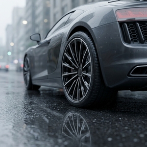 Jantes en alliage d'aluminium forgé Zorlen 20 mm et 25 mm, finition chromée noir métallisé, multi-branches, pour <span class=keywords><strong>Mercedes</strong></span> et Audi - Product Image 4