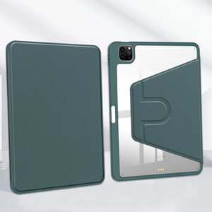 เคสไอแพดโปร 11 พร้อมช่องใส่ปากกาขาตั้งแบบหมุนได้ฝาครอบป้องกันแบบเต็มสำหรับไอแพดแอร์ 5 มินิ 6 - Product Image 2