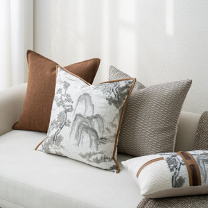 Yuanhee vuông Gối Đệm thích hợp cho khách sạn Mô hình phòng phòng khách phòng ngủ nhà trang trí kết hợp gối Đệm Bộ - Product Image 4