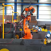Bras mécanique de soudage intelligent sans enseignement de conception améliorée pour le prix de la structure en acier