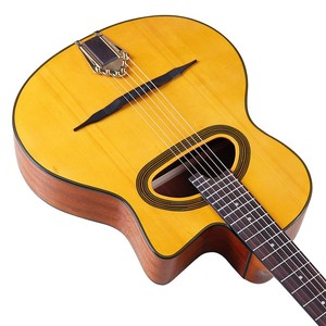 Guitare folk Big Mouth Gypsy 41 pouces, 6 cordes, épicéa, plaque simple Sabri, légère, performance professionnelle - Product Image 3
