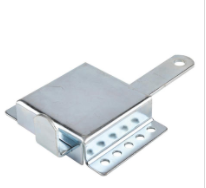 Kit de Cerradura Interior Resistente y Manijas de Acero Galvanizado para Puerta de Garaje, Carcasa de Manija de Bloqueo Lateral, Cerradura de Seguridad Adicional para Garaje - Product Image 6