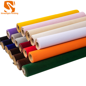 Tessuto in Velluto Floccato di Alta Qualità per Rivestimento Scatole, Artigianato, Decorazione Tessile Domestica e Materiale per Imballaggio - Product Image 1