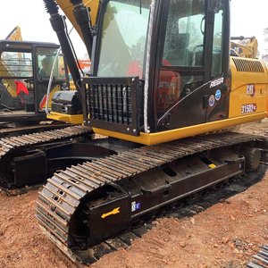 Excavatrice sur chenilles d'occasion Caterpillar Cat 315D2GC, jaune, équipement de construction lourd, matériel de terrassement, pelleuse. - Product Image 3