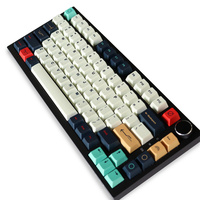 Cinq côtés Dye-Sub GMK Metropolis Keycaps Pbt 129 touches Cherry Profile Keycaps pour clavier mécanique 61/87/104/108 Mx Switch