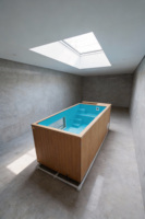 Piscines en conteneurs de 20 et 40 pieds, piscines de jardin personnalisables, piscines sur toit