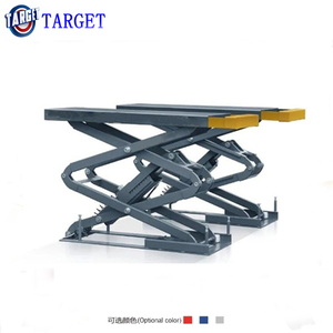 Precio de descuento Target 3,5 T, elevador de tijera subterráneo de elevación completa para automóviles con alineación de ruedas para equipos de garaje - Product Image 1