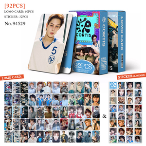 NOUVEAU 92 pièces KPOP Cartes LOMO, Cartes photo et Autocollants, Cadeau pour fans, Loisirs créatifs en papier, Impression numérique, Décoration Guangdong, Collection - Product Image 4