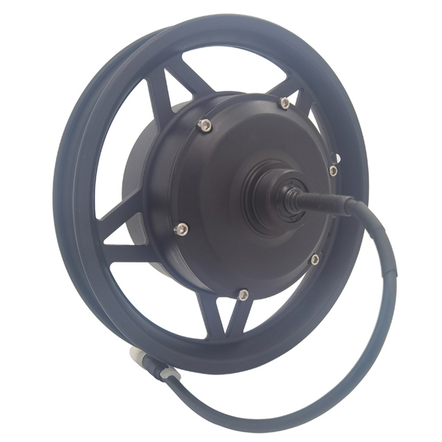 12 Inch 12 1/2 X2.125 36V 48V 250W 350W Brushless Geared Electric Bicycle Bike Ebike Front or Rear Wheel Hub Motor