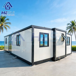 Casa Contenedor Prefabricada Expandible de 40 y 20 Pies, Estándares Locales, 1, 2, 3, 4, 5 Dormitorios, Cocina Plegable, Casa Modular Tipo Cabaña - Product Image 3