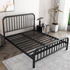 Base de plataforma con listones de tamaño doble estilo Queen King de Elevación individual plegable, marco de cama de Metal grande con almacenamiento - Product Image 2