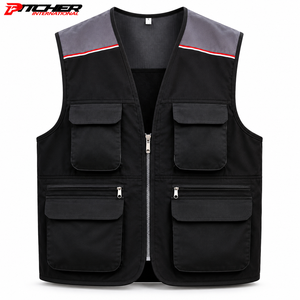 Veste de sécurité en gros, veste réfléchissante avec impression de logo personnalisé pour les détaillants de vêtements de travail en marque blanche - Product Image 5