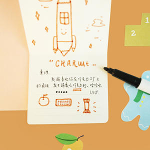 بطاقة عيد ميلاد كورية مبتكرة بألوان مائية من قسم Sen ، بطاقة شكر مباركة ، سيارة تهنئة ليوم المعلمين ذاتية الصنع - Product Image 4