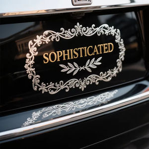 Calcomanías Personalizadas de PVC para Autos, Adhesivos Removibles para Parachoques con Logotipo Empresarial Impreso, Letreros Publicitarios - Product Image 6