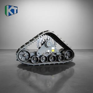 Customized Rubber Track Conversion Triangle System Triangle Rubber Track Assembly For Deere S780 9900i 8600 Use - Product Image 4