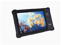 Tablet Android 12 Industri 8 inci Kustom, Tahan Air IP67, Tangguh, dengan Pengenalan Sidik Jari dan NFC