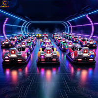 Voiture tamponneuse électrique 48V pour parc d'attractions avec éclairage LED pour centre de jeux
