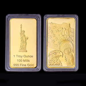 Manufacturer American Metal Commemorative <strong>Coins</strong> Accept Customized <strong>Challenge</strong> <strong>Coin</strong> Bullion bar - Product Image 1