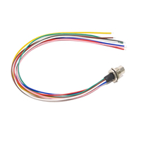 Pemasangan kabel M16 2 3 5 7 8 12 14 Pin, konektor melingkar listrik