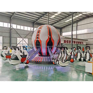 Auto-contrôle tour en avion parc d'attractions manèges parc à thème Double auto-contrôle Space Fighter Ride à vendre - Product Image 3