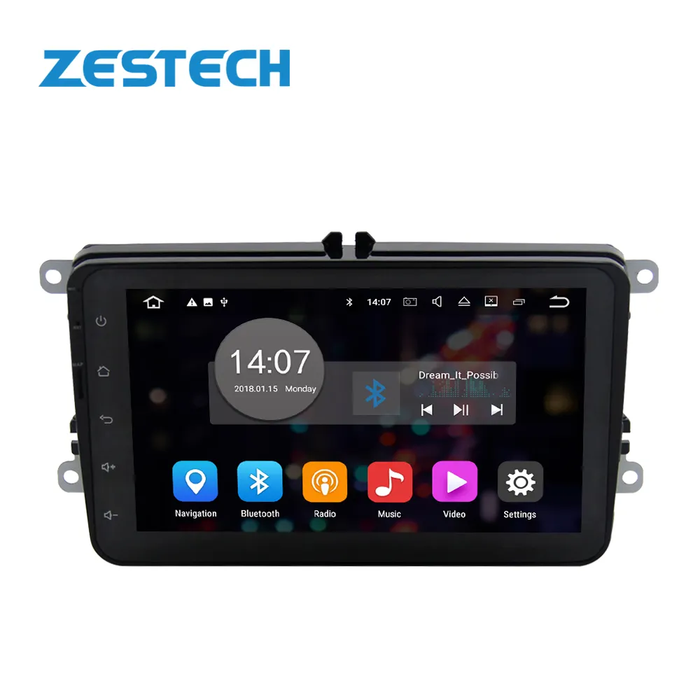 ZESTECH Factory 8 Zoll für VW Universal Android DVD für VW Golf 6 / Tiguan/Passat B6 Autoradio