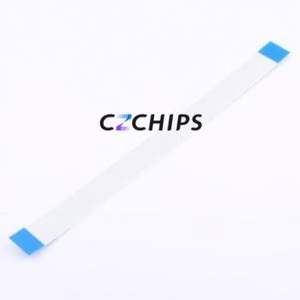 HX FFC-1.0-10P-150mm FFC Cable (Flexible Flat Cable) P=1mm Connector 10P 1mm 0.3mm Non-Inverting - Product Image 2