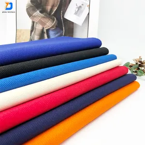 Jinda CVC teñido colores sólidos poliéster algodón teñido algodón/poliéster 60/40 uniforme 210-220gsm 170cm ancho tela