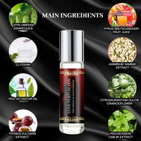 Parfum en roll-on 10 ml à marque privée, senteurs Douceur : Cassis, Poire, Iris, Jasmin, Fleur d'Oranger, Praliné, Vanille, Patchouli